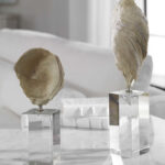 Oyster Shell Sculptures S/2